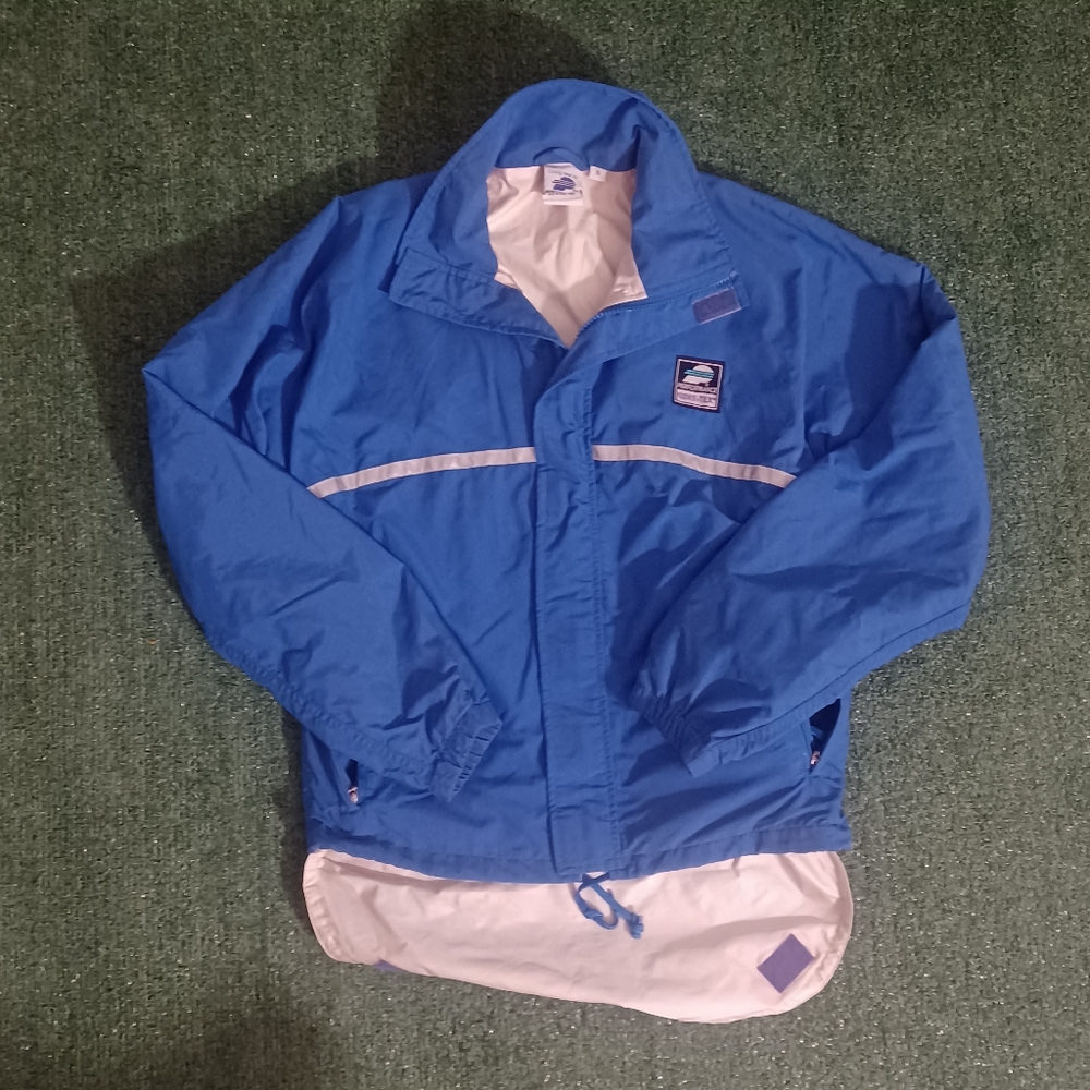VINTAGE Cycling Wear By Performance Goretex Windbreaker Zip Up Jacket Size Small